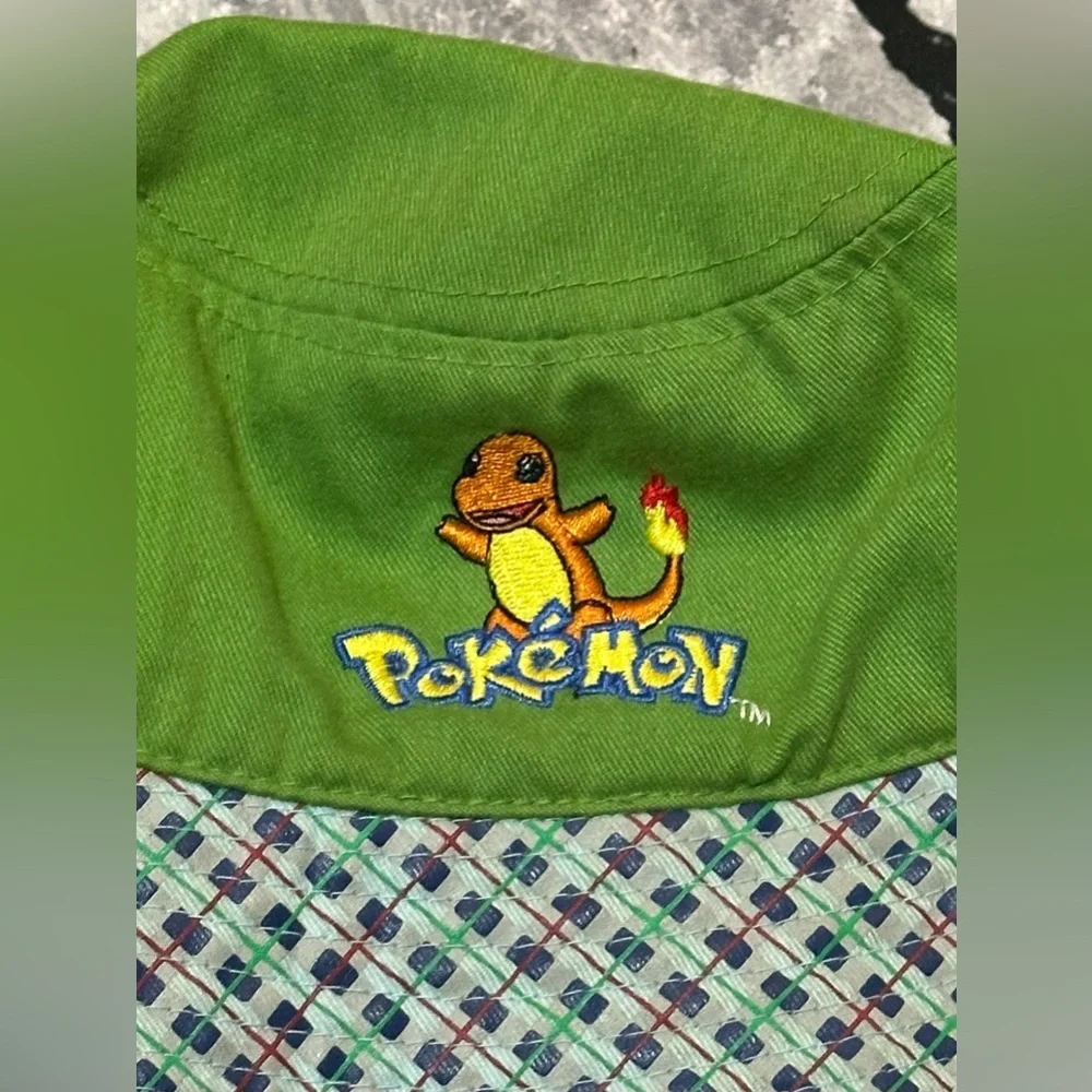 Pokémon Charizard Cartoon Character Youth Bucket Hat